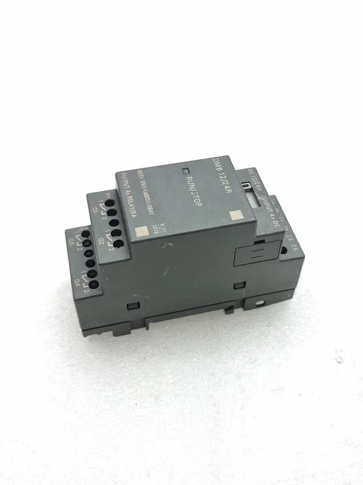 Used Working Siemens DM8 12/24R 6ED1055-1MB00-0BA1 Logo Module 6ed10551mb000ba1